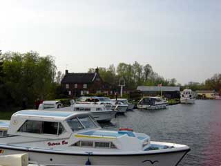 Coldham Hall moorings