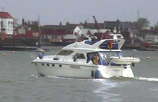 D-Absolute, a Burnham resident who joined us for the return trip from West Wick