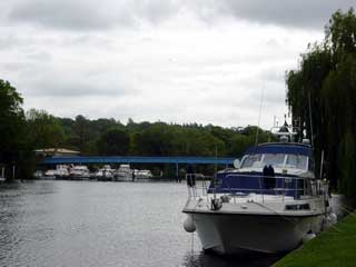 At Cookham Bridge, built in 1867