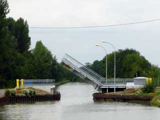 Did we check the beam, as well as the height and draught restrictions?