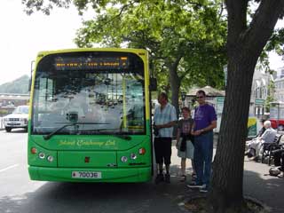 You can go anywhere on the island for 50p a journey