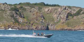 The Jersey Customs rib doing its rounds