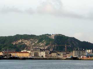 Fort de Roule, overlooking Cherbourg harbour