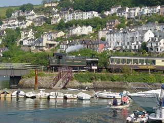 The Devon Belle in full steam