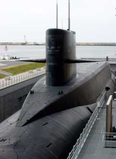 Le Redoubtable at the Cite de la Mer