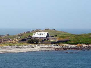 The 12C monastery on Lihou Island