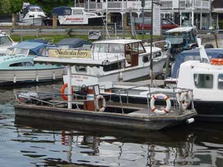 Nauticalia's ferryman can be summoned by ringing a bell