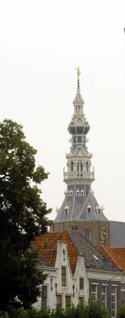 Zierikzee's Stadshuis nestles amongst back streets