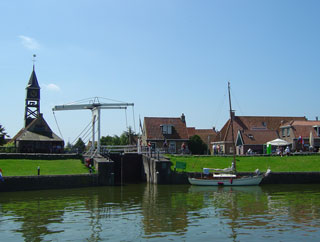 "Too picturesque for words" - Hindeloopen's 17th century bell tower