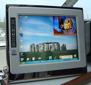Our new daylight viewable marineview screen