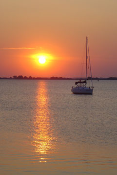 A final memory of the tranquil waters of the IJsselmeer