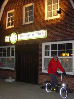 A warm welcome at the 'Hus op'n Diek' restaurant