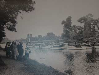 Dunkirk little ships gather on the Thames ready for departure