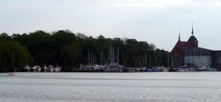 The sleepy yacht hafen of RVR Rendsburg