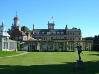Somerleyton's Winter Garden makes a lovely place to stop for tea