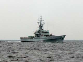 Playing Battleships off Helgoland