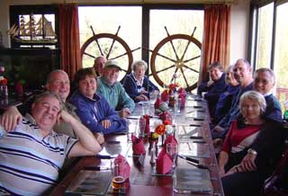 The weekend gets off to a convivial start at the Berney Arms