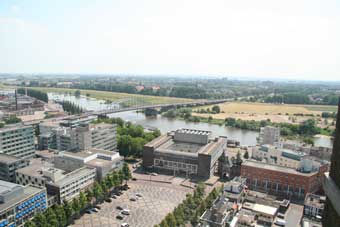 The 14th century city gate is the only survivor of the 1944 battle in the area close to the Arnhem bridge
