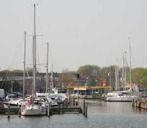 The quiet harbour of JH Aeolus
