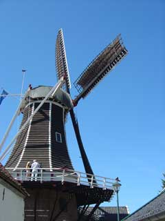 Getting the low-down from Hattem's volunteer miller on open-mill day